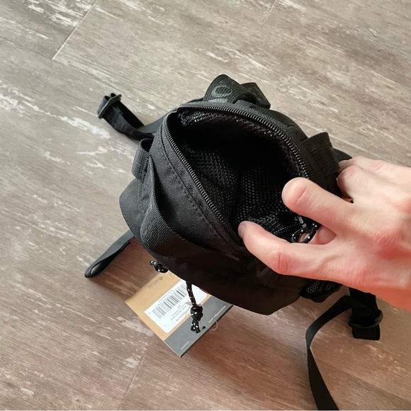 The North Face Bozer Mini Backpack - Red Violet/TNF Black (pink and black) - Picture 9 of 11